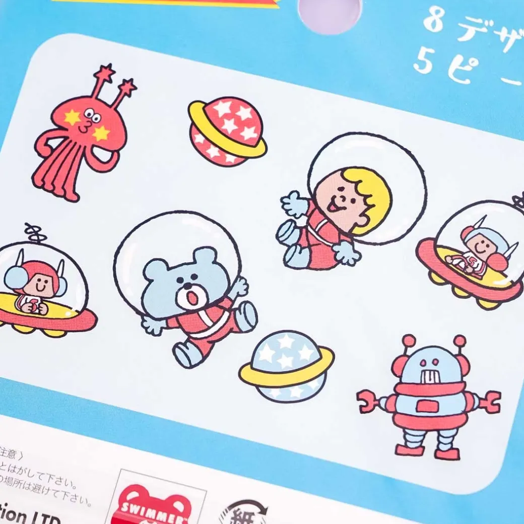 SWIMMER Space Adventure Sticker Flakes