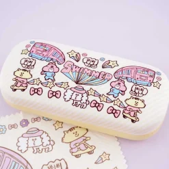 SWIMMER Train Star Friends Eyeglass Hard Case