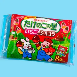 Takenoko no Sato Biscuits Family Pack - Strawberry & Chocolate