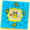 Tamagotchi Funny Clock Mini Memo Pad