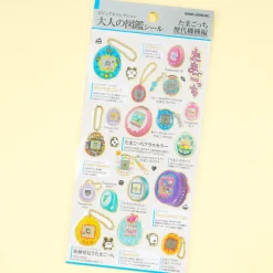 Tamagotchi Models Encyclopedia Sticker Sheet