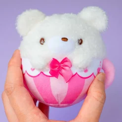 Tea Time Bear Round Tea Cup Plushie Charm - Mini