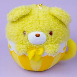 Tea Time Bear Round Tea Cup Plushie Charm - Mini