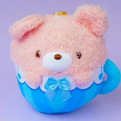 Tea Time Bear Round Tea Cup Plushie Charm - Mini
