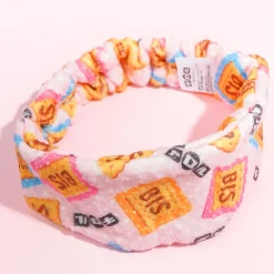 Tirol Bis Milk Choco Multi-Pouch & Hair Turban Set