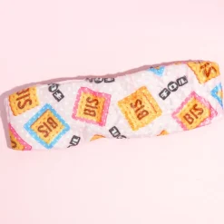 Tirol Bis Milk Choco Multi-Pouch & Hair Turban Set