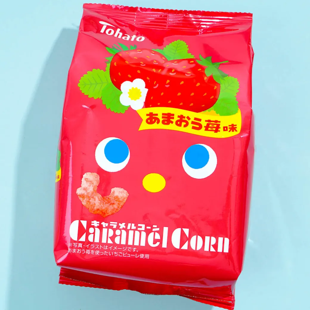 Tohato Fruit Caramel Corn - Strawberry