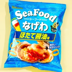 Tohato Seafood Nagewa Potato Ring Snacks - Scallop Soy Sauce