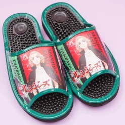 Tokyo Revengers Acupressure Sandals - Green / Medium