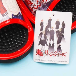 Tokyo Revengers Acupressure Sandals - Red / Large