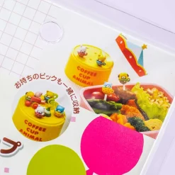 Torune Coffee Cup Animal Ride Bento Stick Set - 4 pcs
