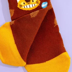 Totoro Autumn Catbus Socks