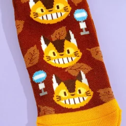 Totoro Autumn Catbus Socks