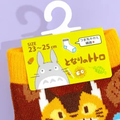 Totoro Autumn Catbus Socks