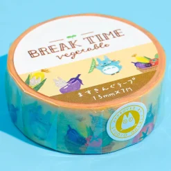 Totoro Breaktime Vegetable Masking Tape