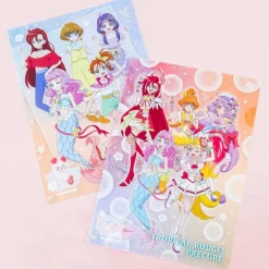 Tropical Rouge! Precure A5 File Folder Set - 2 pcs