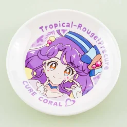 Tropical-Rouge! PreCure Mini Soy Sauce Plate - Cure Coral