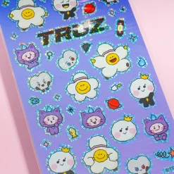 TRUZ Play WIth Friends Glitter Stickers