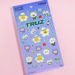 TRUZ Play WIth Friends Glitter Stickers