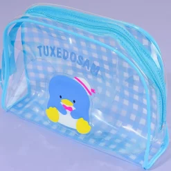 Tuxedosam Checkered Clear Pouch