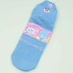 Tuxedosam Embroidered Heel Socks