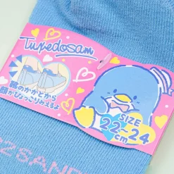 Tuxedosam Embroidered Heel Socks