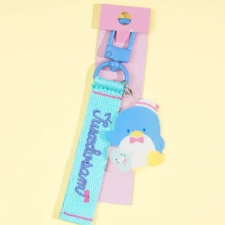 Tuxedosam Embroidered Tag Key Holder