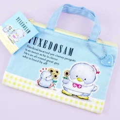 Tuxedosam Flower Season Flat Pouch