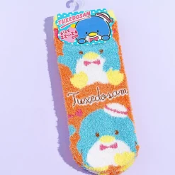Tuxedosam Fuzzy Heart Socks