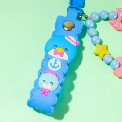 Tuxedosam Keychain With Beaded Bracelet