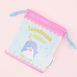 Tuxedosam Party Parfait Drawstring Pouch