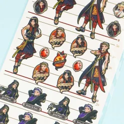 Twisted Wonderland 4 Size Sticker Sheet - Scarabia