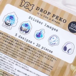 Twisted Wonderland Drop Peko Sticker Flakes - Ignihide