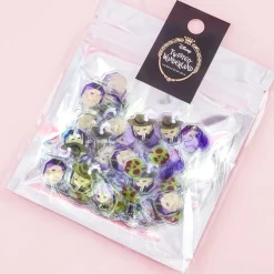 Twisted Wonderland Drop Peko Sticker Flakes - Pomefiore