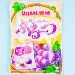 UHA Mikakuto Purutto Grape Candy Bag