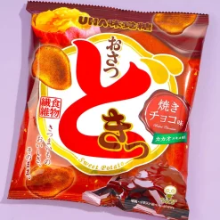 UHA Mikakuto Sweet Potato Chips - Chocolate