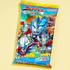 Ultraman Cocoa Wafer With Collectible Sticker