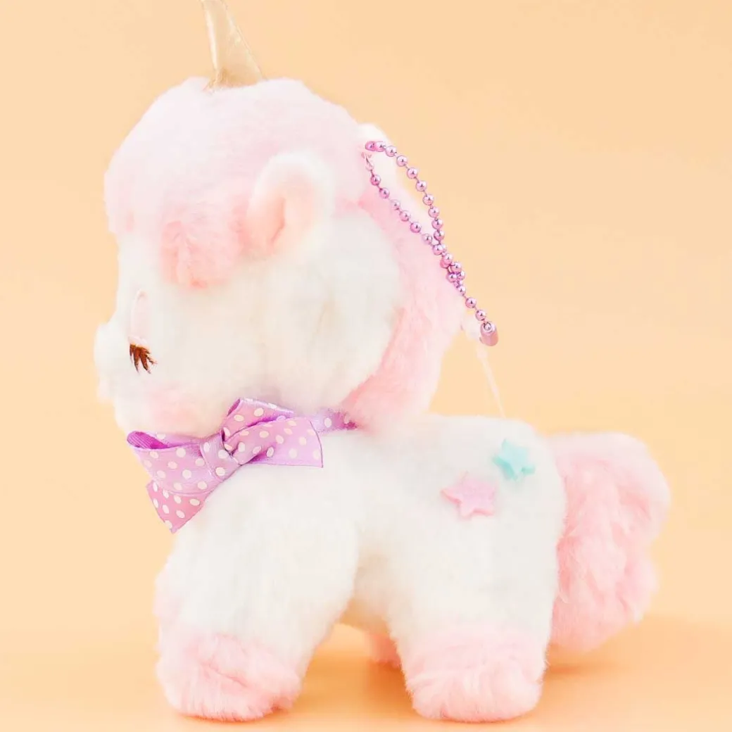 Unicorn No Cony Plushie Charm - Rose / Medium