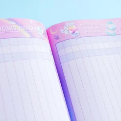 Unicorn Room B5 Contact Notebook