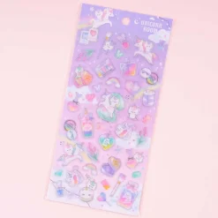 Unicorn Room Sticker Sheet