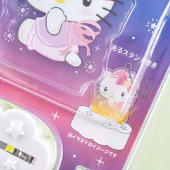 Wiggling Hello Kitty Acrylic Charm With Light-Up Stand