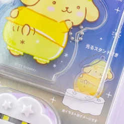 Wiggling Pompompurin Acrylic Charm With Light-Up Stand