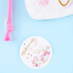 Wish me mell Die-cut Drawstring Pouch