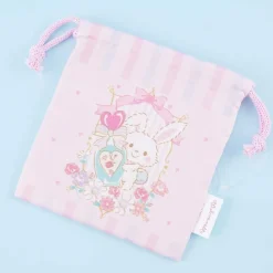 Wish me mell Flowery Drawstring Pouch