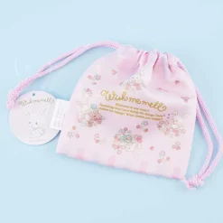 Wish me mell Flowery Drawstring Pouch