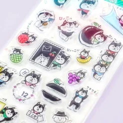 World Craft Curious Shiba Inu Clear Stamp Set