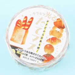 World Craft Kira Kira Bread Masking Tape