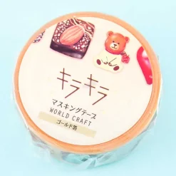 World Craft Kira Kira Chocolate Masking Tape