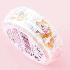 World Craft Kira Kira Shiba Inu Masking Tape