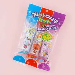 Yaokin Bottle Ramune Candy Set - 3 pcs
